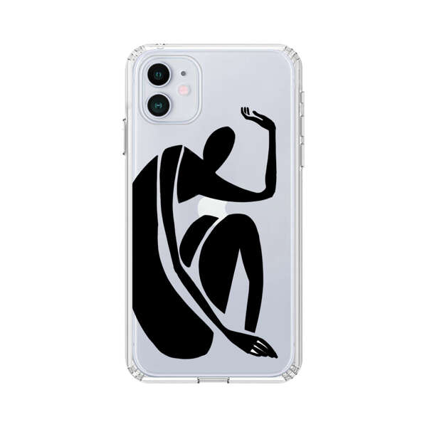 Minimalist Abstract Human Figure iPhone 12 Mini Case