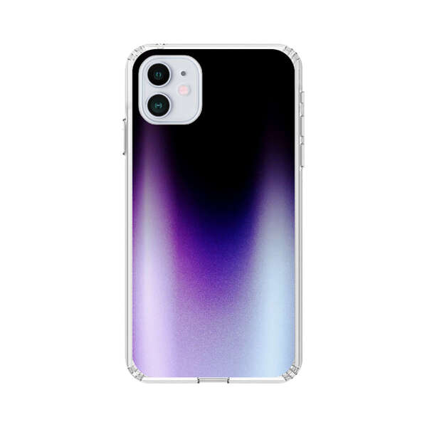 Purple Blue Gradient Flame iPhone 12 Mini Case