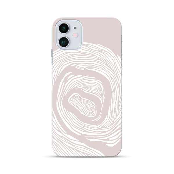 Elegant Abstract Swirl iPhone 12 Mini Hard Case