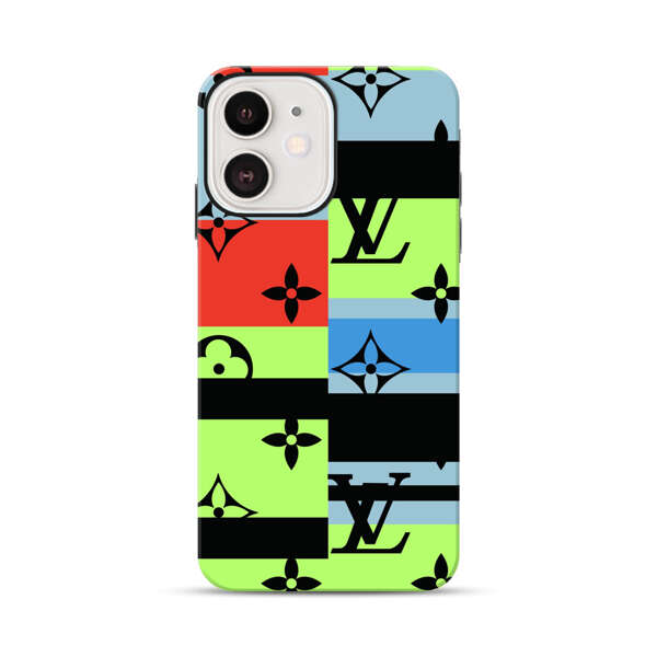 Luxury Designer Inspired Pattern iPhone 12 Mini Impact Case