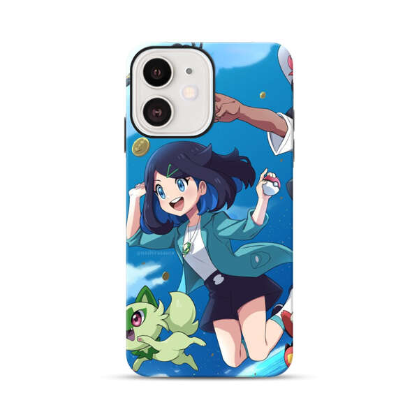 Vibrant Cartoon Characters Adventure iPhone 12 Mini Impact Case
