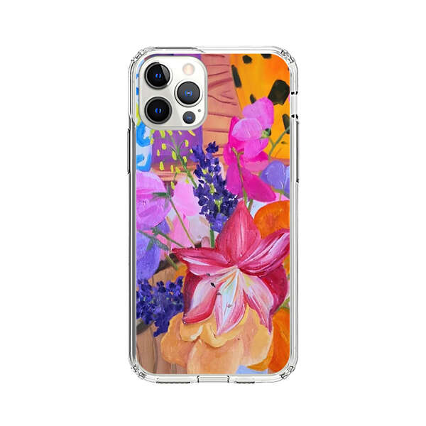 Bright Vibrant Floral Still Life iPhone 12 Pro Case