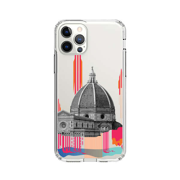 Florence Cathedral Dome Artistic Illustration iPhone 12 Pro Case