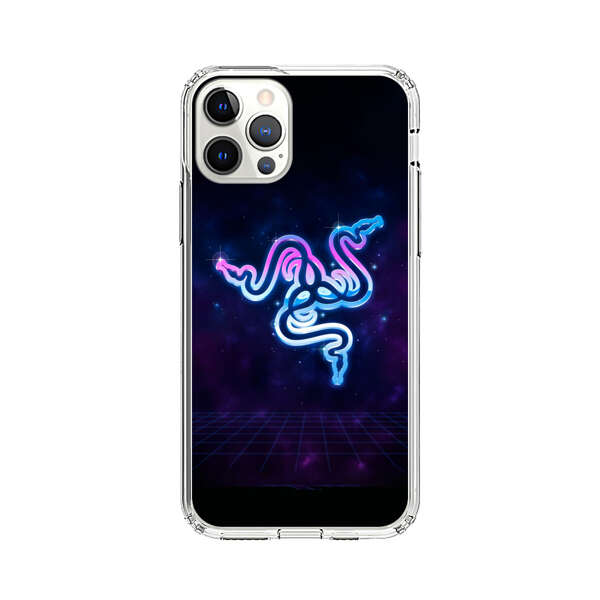Glowing Neon Triple Snake iPhone 12 Pro Case