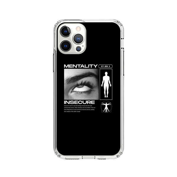 Mentality Insecure Eye Art iPhone 12 Pro Case