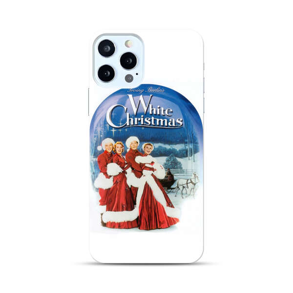 Classic White Christmas Scene iPhone 12 Pro Hard Case