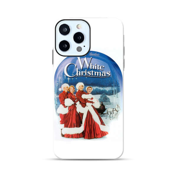 Classic White Christmas Scene iPhone 12 Pro Impact Case