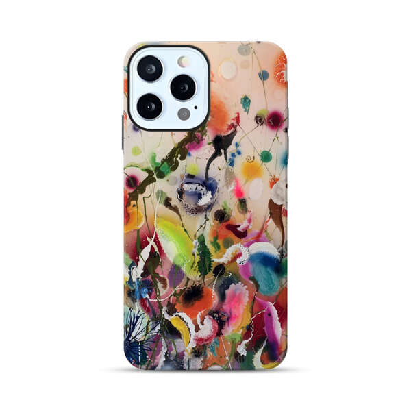 Colorful Abstract Art iPhone 12 Pro Impact Case