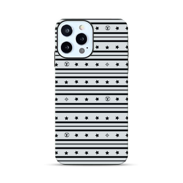 Elegant Stars Geometric Pattern iPhone 12 Pro Impact Case