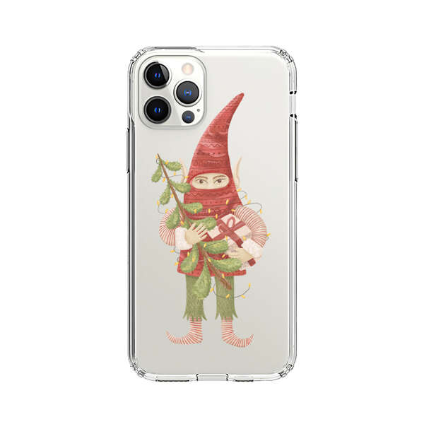 Holiday Gnome with Mistletoe and Gift iPhone 12 Pro Max Case