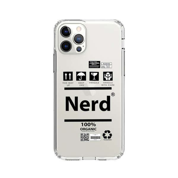 Minimalist Nerd Shipping Icons Design iPhone 12 Pro Max Case