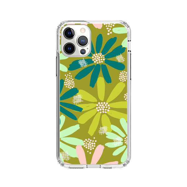 Vibrant Floral Daisy Pattern iPhone 12 Pro Max Case