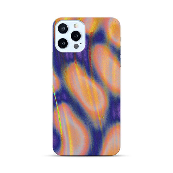 Abstract Vibrant Swirl Art iPhone 12 Pro Max Hard Case