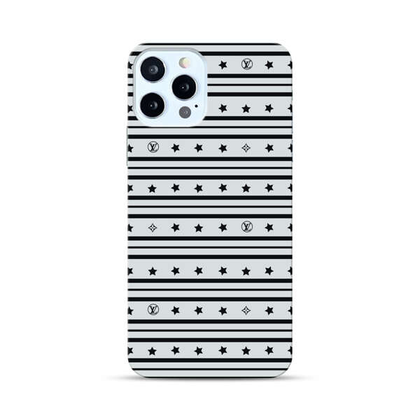 Elegant Stars Geometric Pattern iPhone 12 Pro Max Hard Case