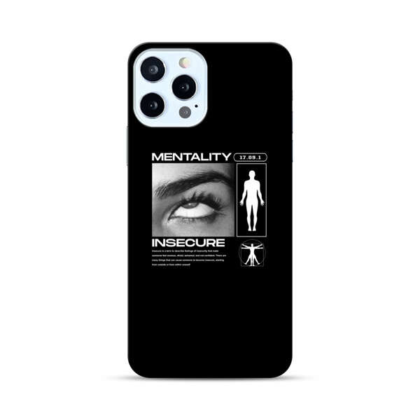 Mentality Insecure Eye Art iPhone 12 Pro Max Hard Case