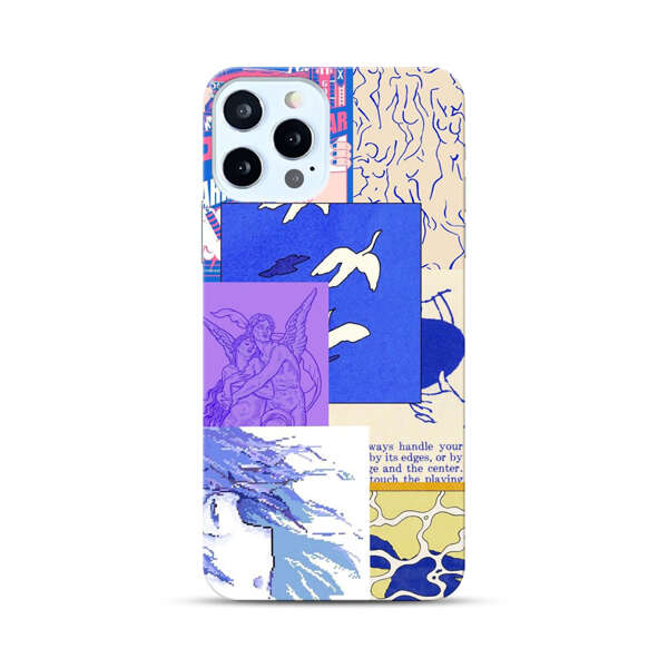 Vibrant Retro Pop Art Collage iPhone 12 Pro Max Hard Case