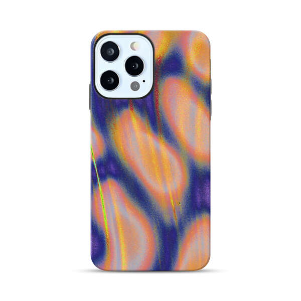 Abstract Vibrant Swirl Art iPhone 12 Pro Max Impact Case
