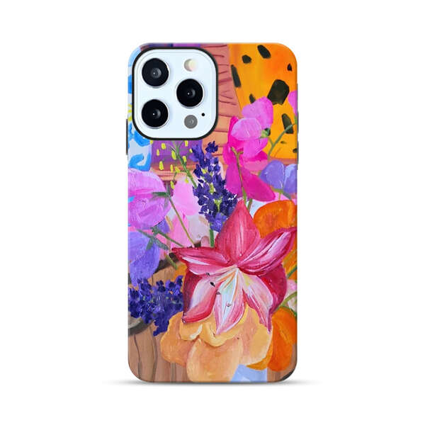 Bright Vibrant Floral Still Life iPhone 12 Pro Max Impact Case