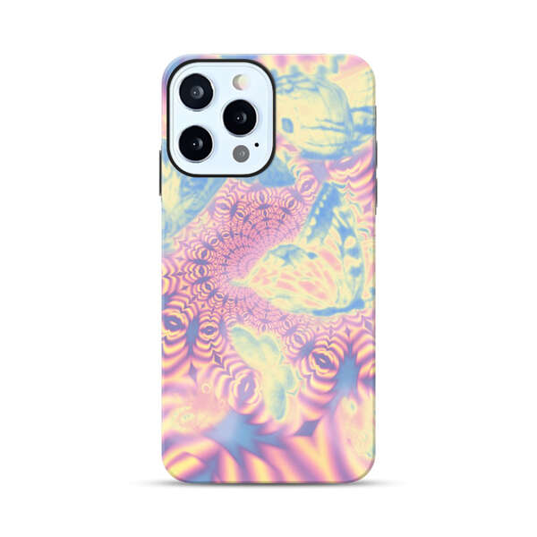 Ethereal Butterflies Psychedelic Swirl iPhone 12 Pro Max Impact Case