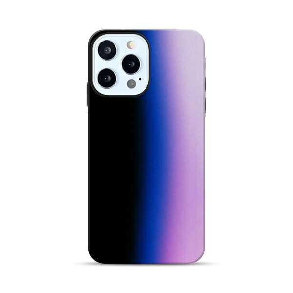 Gradient Black Blue Pink Purple iPhone 12 Pro Max Impact Case