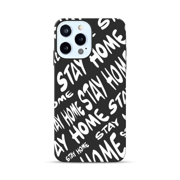 Stay Home Pattern iPhone 12 Pro Max Impact Case