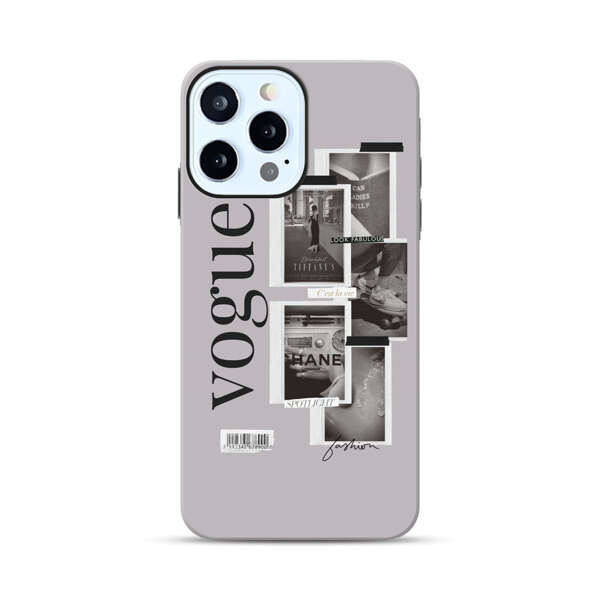 Vogue Fashion Collage Minimalist iPhone 12 Pro Max Impact Case