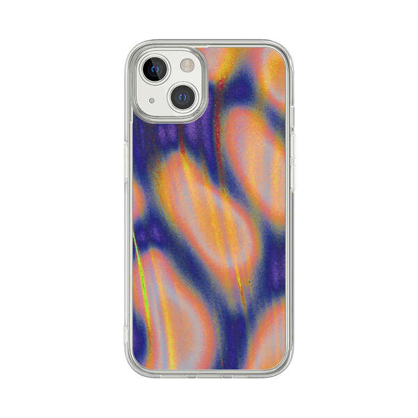 Abstract Vibrant Swirl Art iPhone 13 Case
