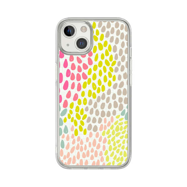 Colorful Abstract Teardrop Pattern iPhone 13 Case
