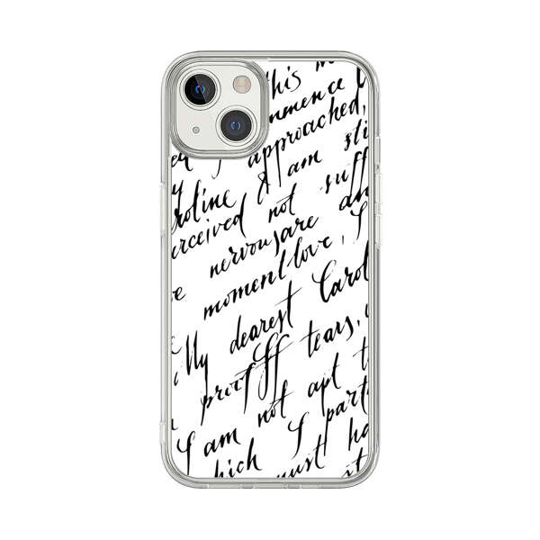 Handwritten Calligraphy iPhone 13 Case