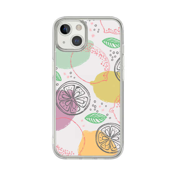 Lemon Colorful Abstract Pattern iPhone 13 Case