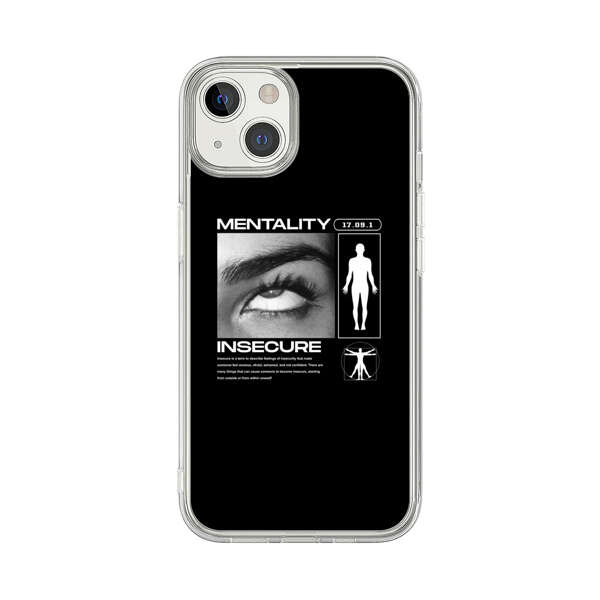Mentality Insecure Eye Art iPhone 13 Case