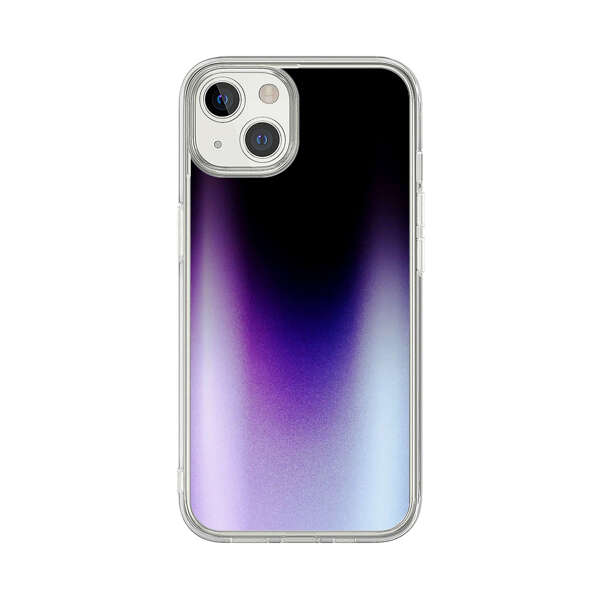 Purple Blue Gradient Flame iPhone 13 Case