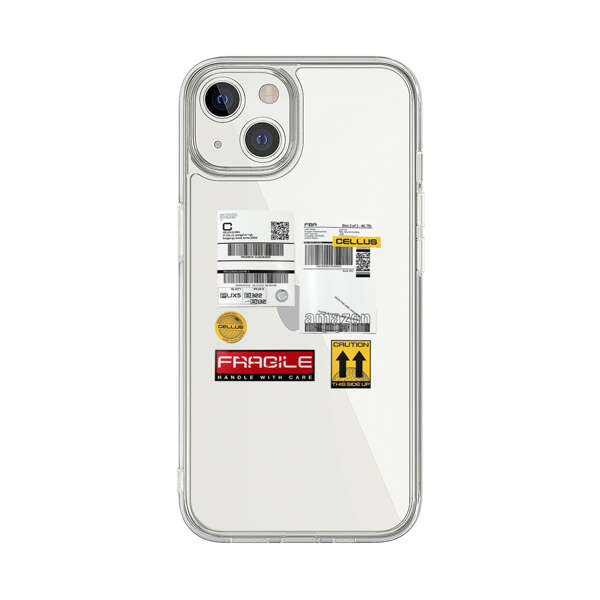 Shipping Labels and Fragile Handling Stickers iPhone 13 Case