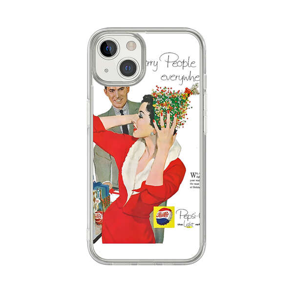 Vintage Pepsi-Cola Holiday Advertisement iPhone 13 Case