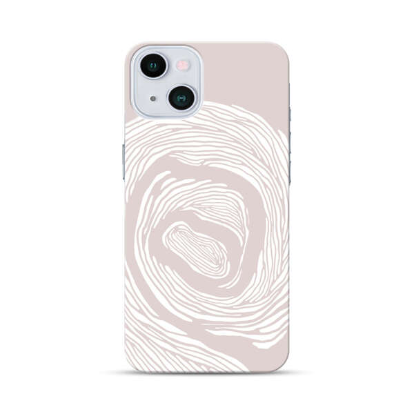 Elegant Abstract Swirl iPhone 13 Hard Case