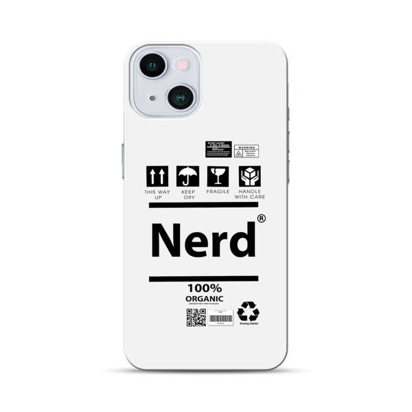 Minimalist Nerd Shipping Icons Design iPhone 13 Hard Case