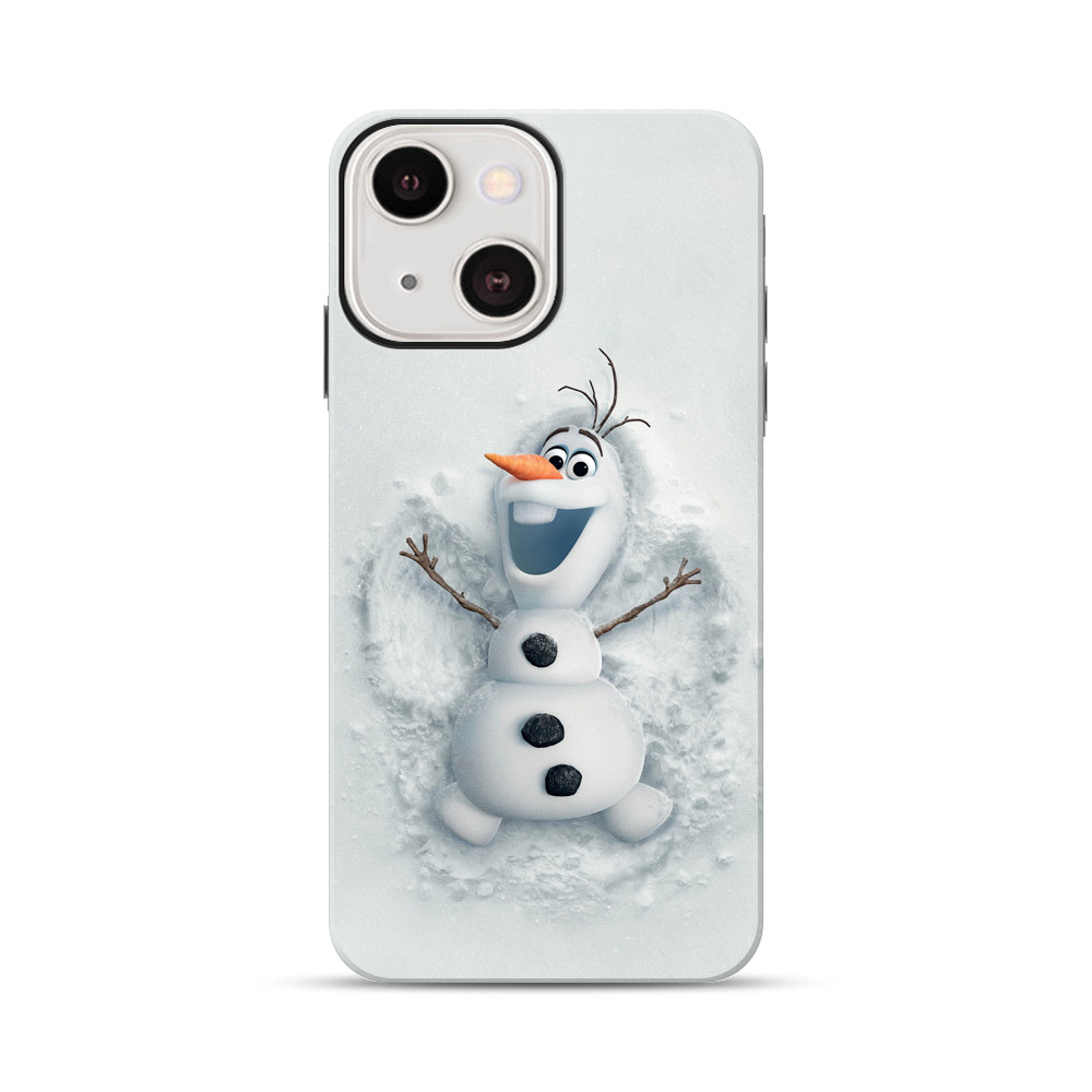 frozen snowman iPhone 13 Impact Case