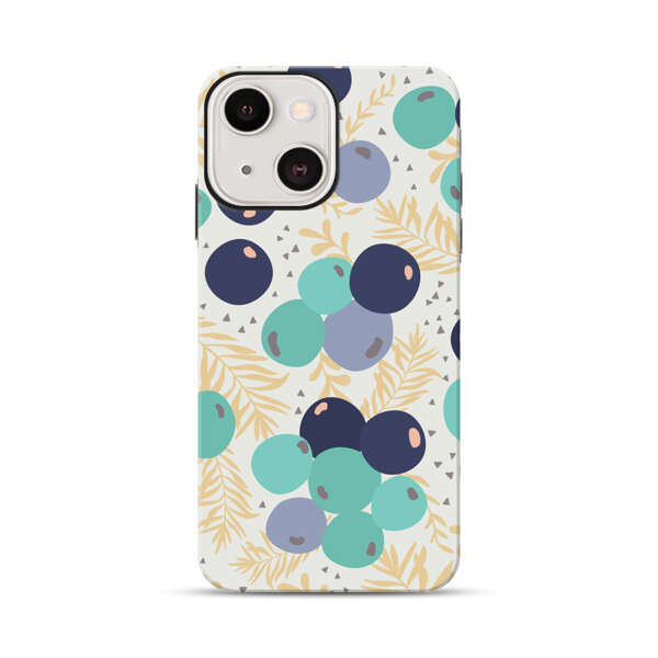 Abstract Berries Pattern iPhone 13 Impact Case