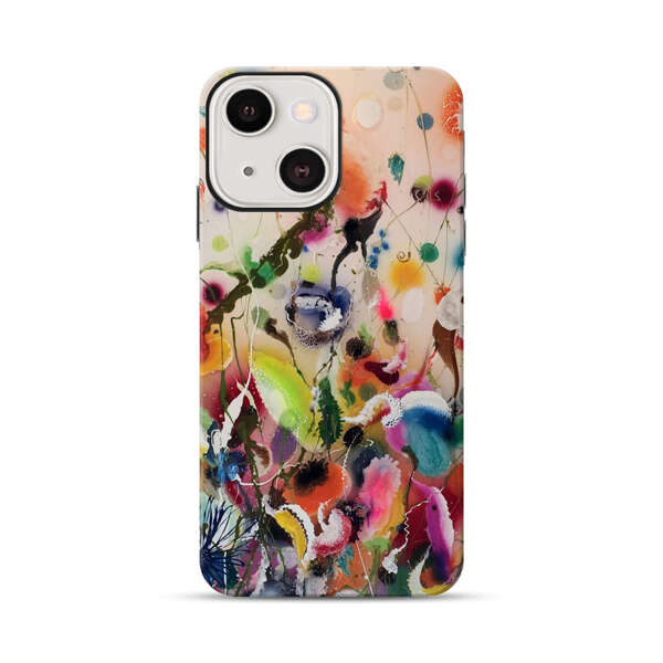 Colorful Abstract Art iPhone 13 Impact Case