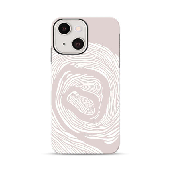 Elegant Abstract Swirl iPhone 13 Impact Case
