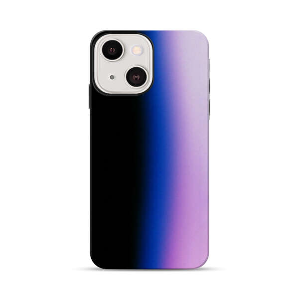 Gradient Black Blue Pink Purple iPhone 13 Impact Case