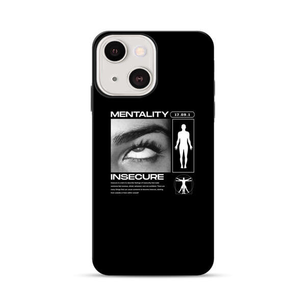 Mentality Insecure Eye Art iPhone 13 Impact Case