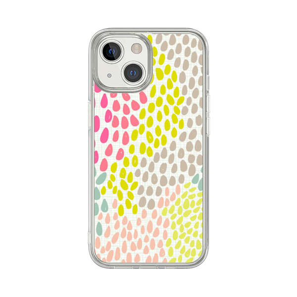 Colorful Abstract Teardrop Pattern iPhone 13 Mini Case