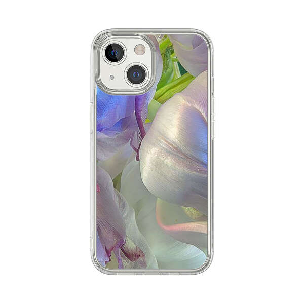 Delicate Pastel Flower Petals Close Up iPhone 13 Mini Case