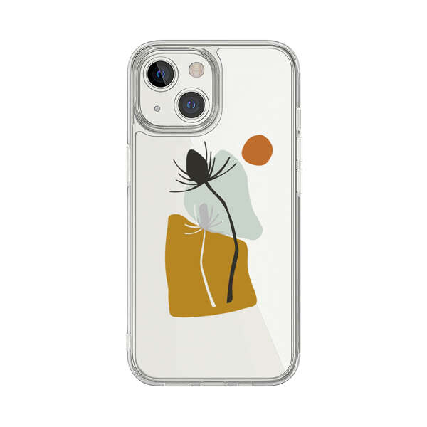 Minimalist Abstract Nature Design iPhone 13 Mini Case
