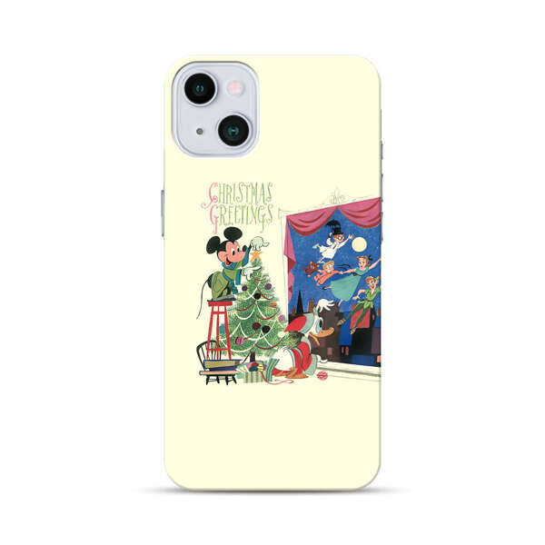 Christmas Disney Mickey Mouse and Peter Pan iPhone 13 Mini Hard Case