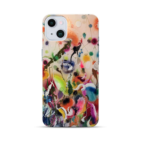 Colorful Abstract Art iPhone 13 Mini Hard Case