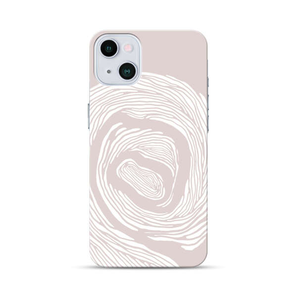 Elegant Abstract Swirl iPhone 13 Mini Hard Case