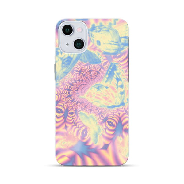 Ethereal Butterflies Psychedelic Swirl iPhone 13 Mini Hard Case
