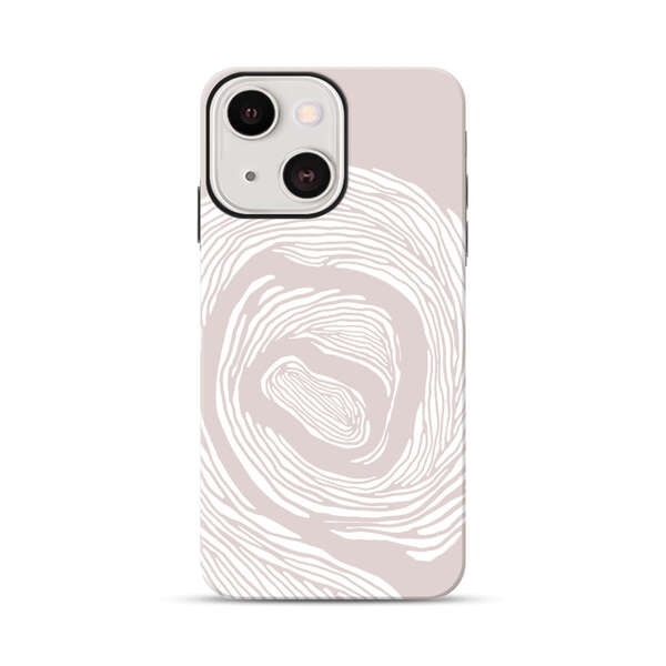 Elegant Abstract Swirl iPhone 13 Mini Impact Case